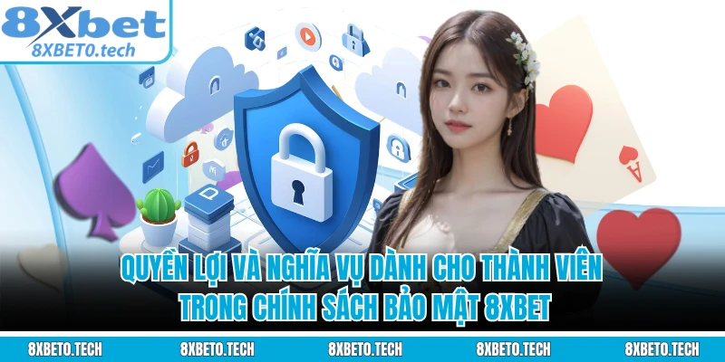 Quyền lợi và nghĩa vụ dành cho thành viên trong chính sách bảo mật 8XBET